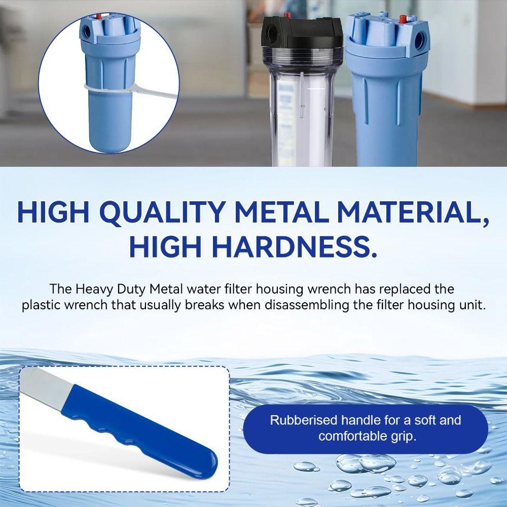 Premium Plastic Water Filter Housing Wrench Heavy Duty Water Purifier Spanner Cartridge Purifier