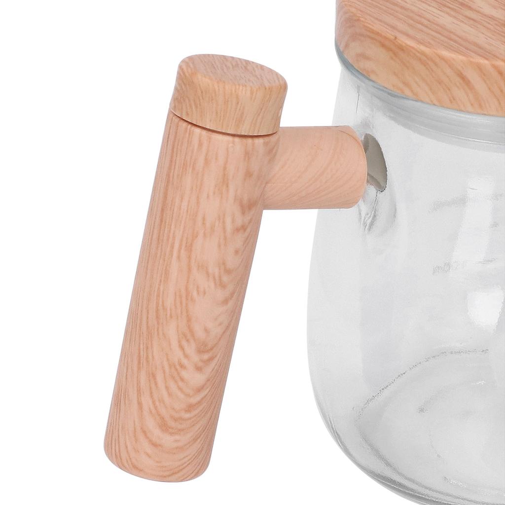 Glass Stirring Coffee Cup Automatic Self Stirring Coffee Mug Electric Mixing Cup with Lid for Home Office Charging Type