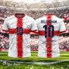 Summer Bellingham No.10 Soccer Jersey Fan Souvenir Shirt Breathable Quick Dry Comfortable Sports Training Tee Kids Adults
