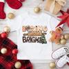 Just A Girl Who Loves Christmas Printed Kids Shirts Child Christmas Party T-shirt Top Xmas Vibes Outfit Child Short Sleeve Tee