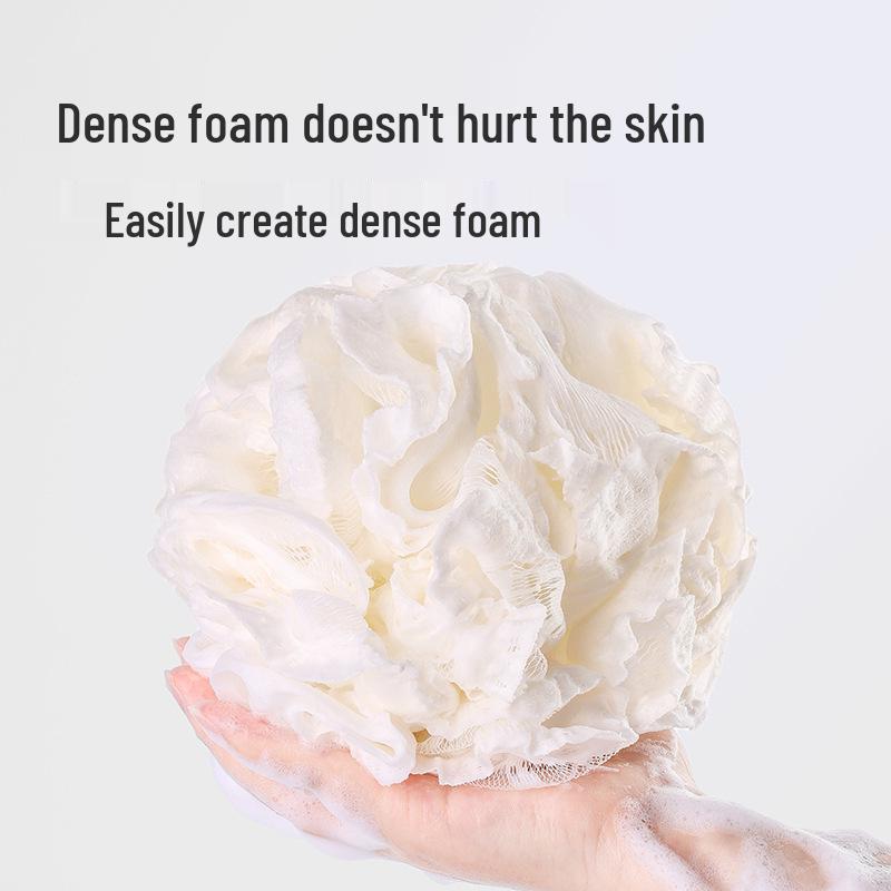 High-End Non-Dispersing Super Soft Exfoliating Bath Flower Ball for Men and Women