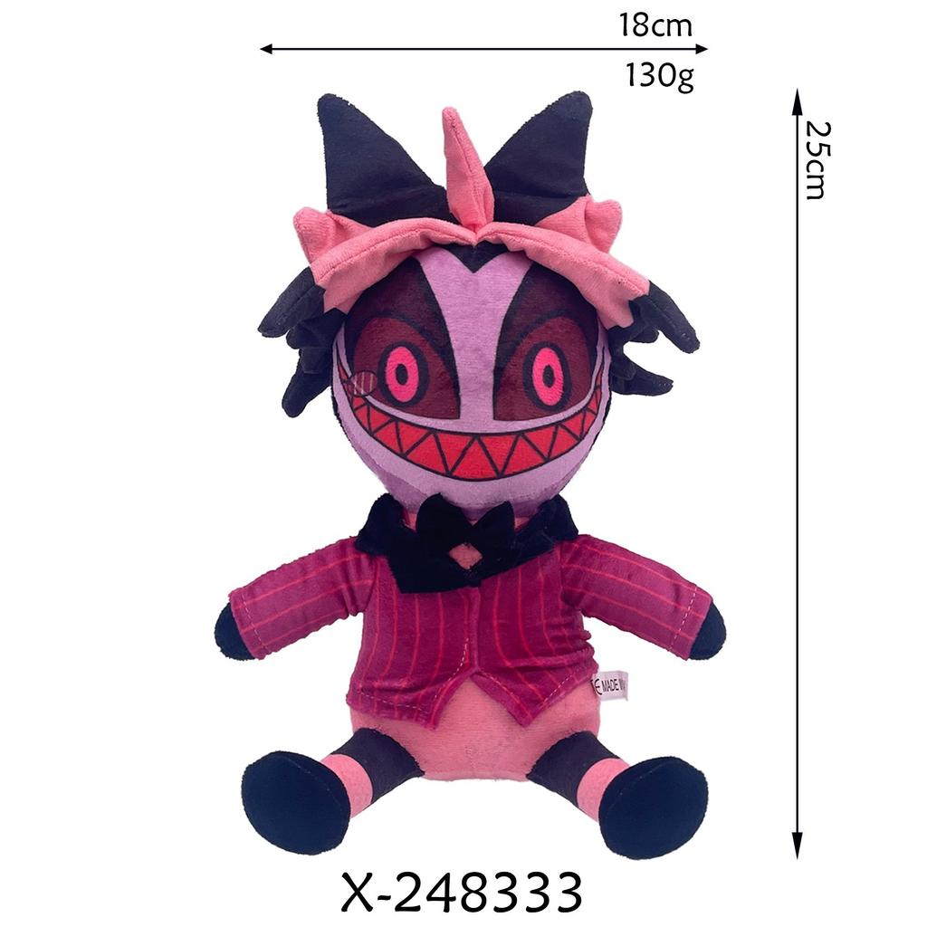 New Product Hazbinhotel Doll Gift Hell Inn Plush Toy Doll Claw Machine Doll Children