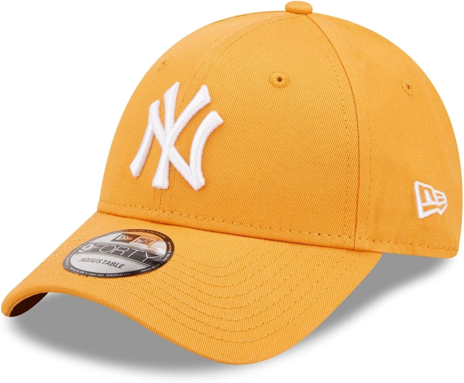 

Кепка 940 9FORTY Adjuster Free Size LA Cotton Baseball Cap Hat Gender Free [New Era] Mens Womens (Нью-Йорк Оранж) [Элемент]