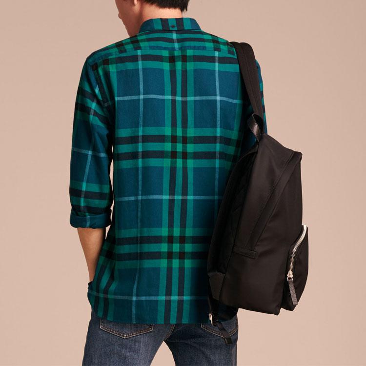 Burberry Shirts Men's Blue Pointed Collar Moderate Other 40238661