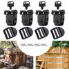 Practical Spa Latches Slides 4pcs Broken Latch Clip Lock Key Accessories Hardware Plastic Pools Spas Repair Kit