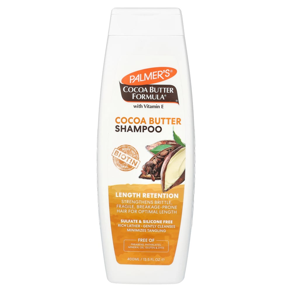 Palmer s Cocoa Butter Formula Length Retention Shampoo with Vitamin E, 400ml (13.5 fl oz)