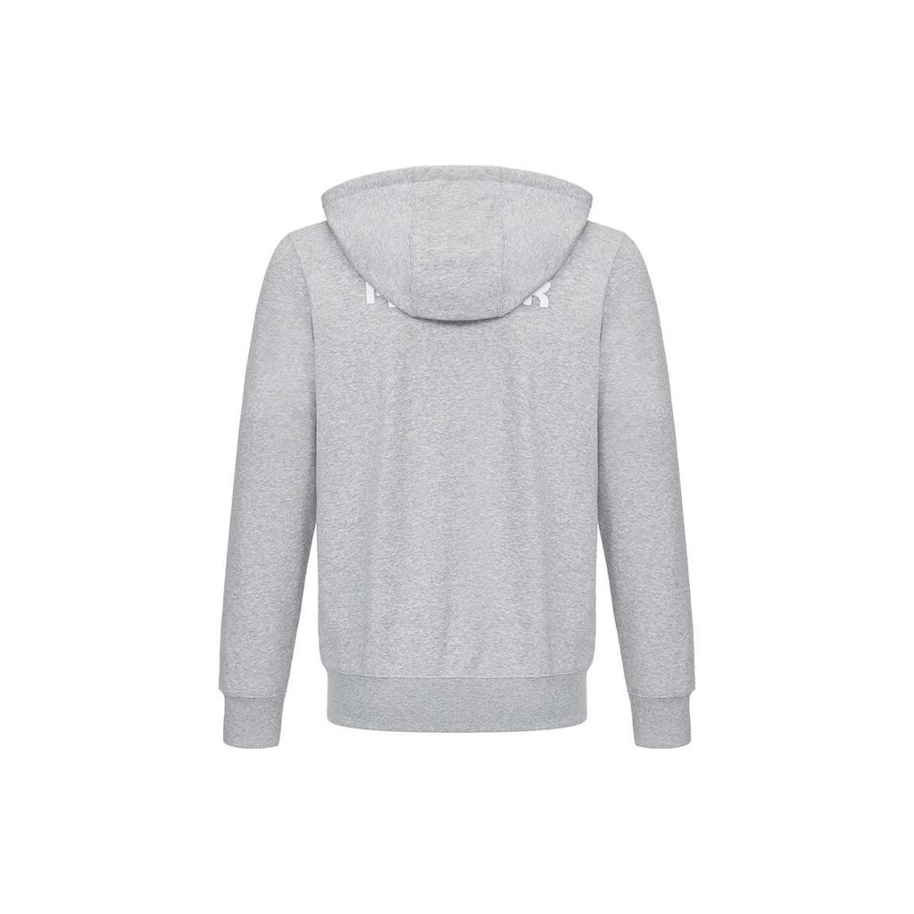 Reebok Comfy Hooded Zip-Up Jacket Men Jackets Gray GV5514