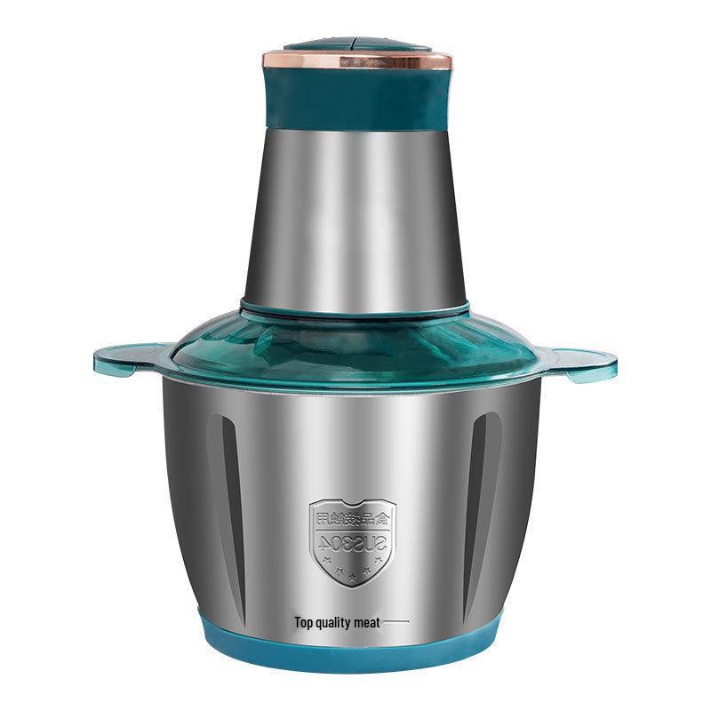 Stainless Steel Rechargeable 5-Speed Meat Grinder & Food Processor 2-3L