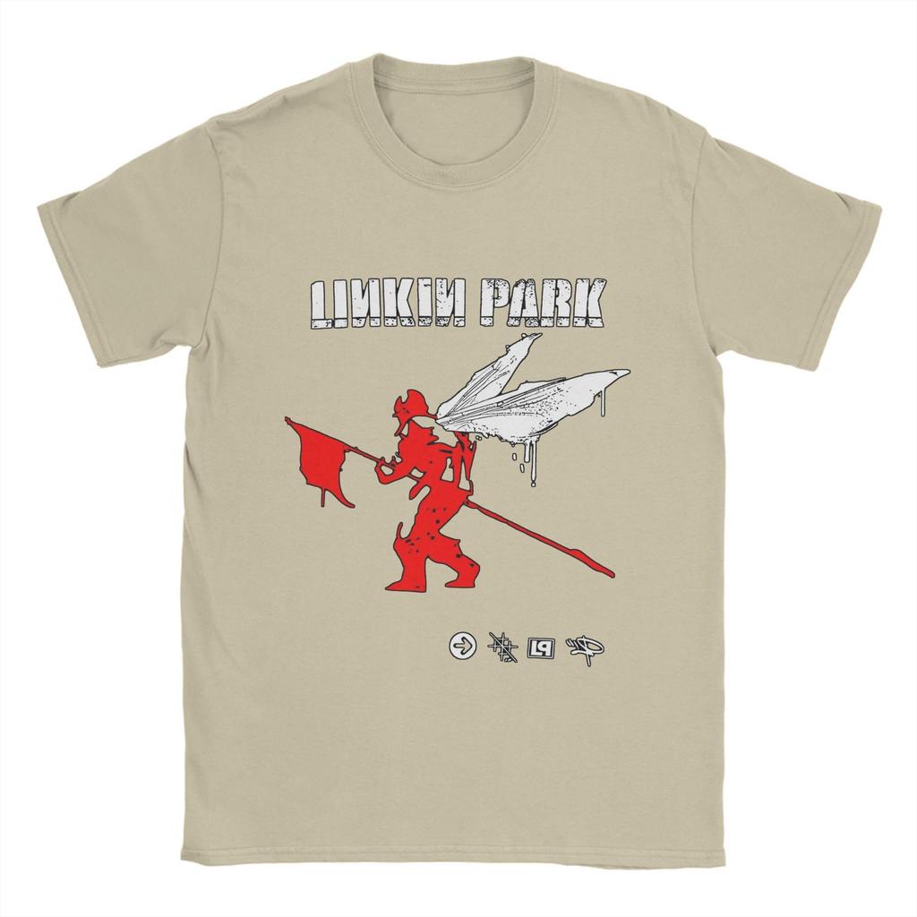 Men L-Linkin P-Park T Shirts Band  Cotton Clothing Cool Short Sleeve Crew Neck Tee Shirt 4XL 5XL 6XL T-Shirts