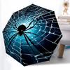 1pc Sturdy 8-Bone Auto Umbrella, Spider Umbrella, Digital Printed, Foldable Umbrella for On-the-Go Outdoor Use