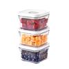 VAKUEN Premium Vacuum Storage Containers, Mini 3-Pack, Convenient Valve Opening/Closing, BPA-Free, 100% Leak-Proof, Keeps Food Fresh Up To 5 Times Lon
