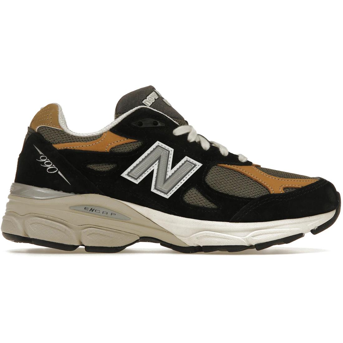 

Sneaker New Balance 990v3 MiUSA Black Tan(M990BB3) 37