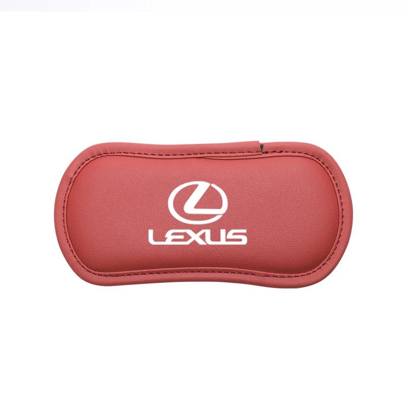 Leather Car Pillow Cushion Elastic Knee Pad Leg Pad Armrest Pad Car Accessories For Lexus GS300 NX300 Ct200h ES350 ES300h IS300h