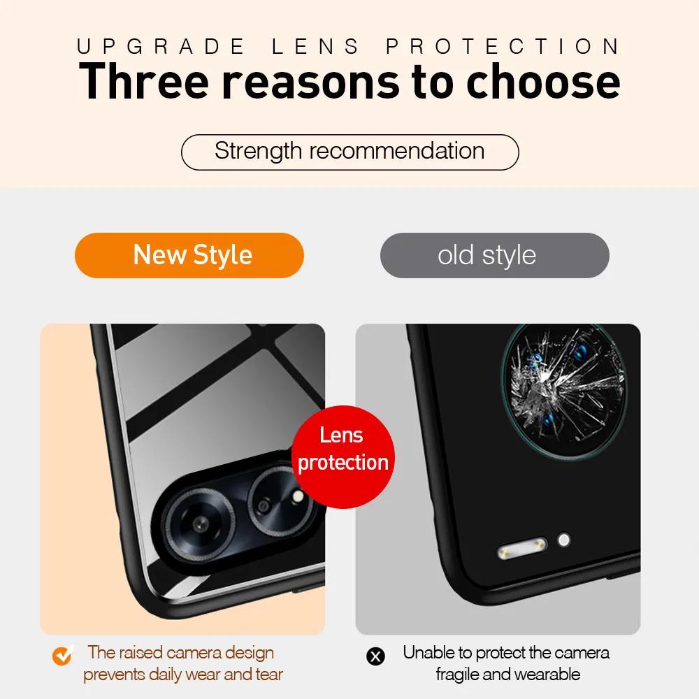 Stoßfest Fall für OPPO A60 A79 A78 A58 A38 A18 A98 5G A77 A57 A57S A76 A16 A16S Schutzhülle magnetische Halter Coque Fundas