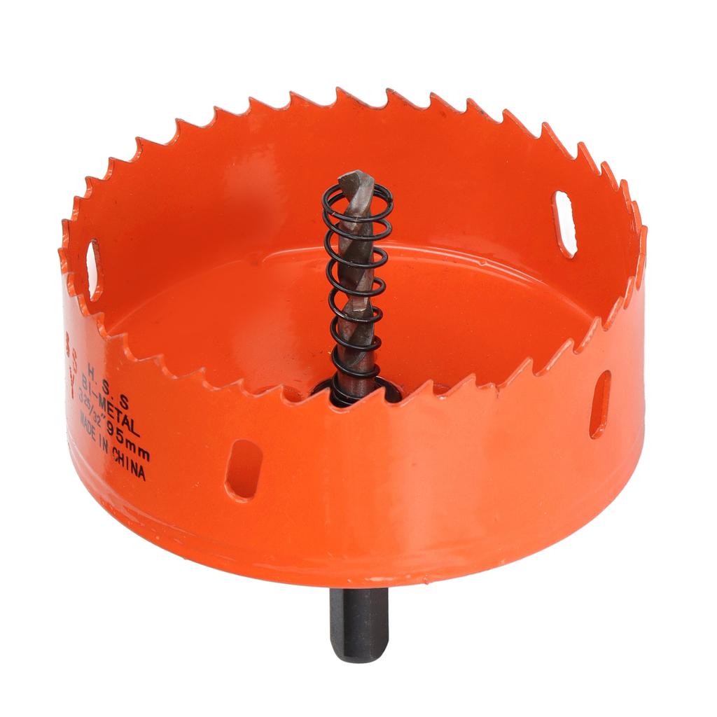 Bimetal Hole Saw HSS with Heavy Duty Arbor for Cornhole Boards Wood PVC Metal Power Drill Parts