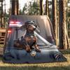 1pc Police Dog Print Outdoor Soft Polyester Flannel Throw Blanket Versatile for All Seasons , Soft , Cozy , Warm All Season Quilted Throw ,
