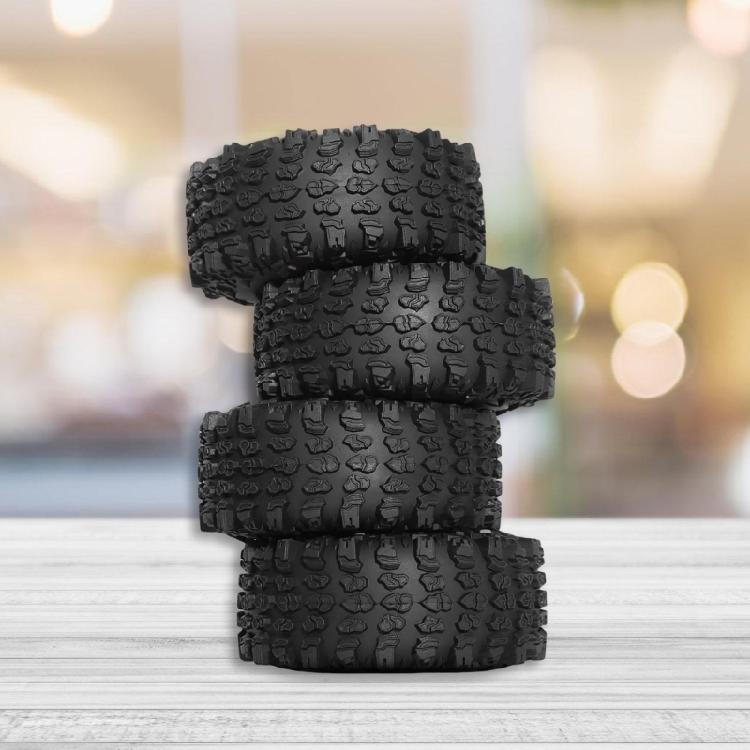 Remote Control Car Beadlock Wheels for 1/10 Scale Remote Control Car for Vehicles Crawlers Enthusiasts