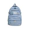 School bag new style, large capacity backpack for girls' middle and high school students, fresh and cute, casual versatile backpack for elementary 