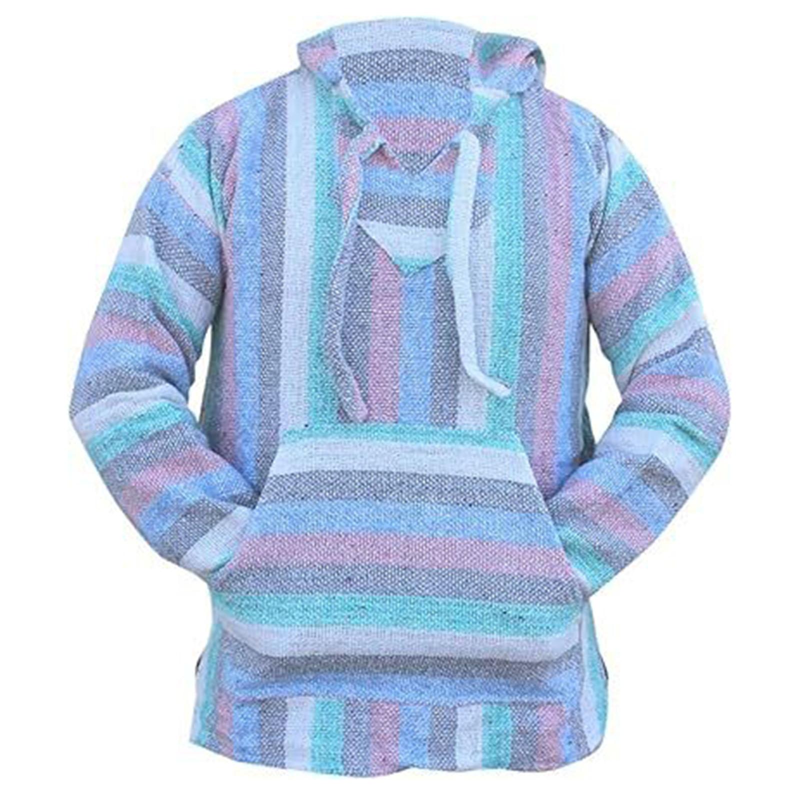 

Мужское Худи в Трайбл Стиле Комфортное С Капюшоном С Длинными Рукавами XL