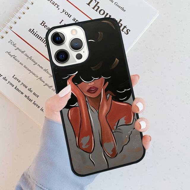 Black Girl Magic phone Case Cover For iPhone 17 Air 16 15 14 Plus Apple 11 12 13 Pro Max coque