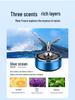 Solar-Powered Eagle Car Perfume Ornament: Slow Rotating Aromatherapy & Decoration