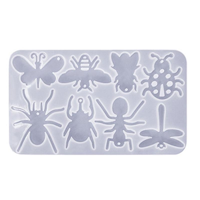 Crystal Resin Silicone Mold Geometric Animal Molds for Earrings Listing Jewelry Making Charm DIY Necklace Pendant Molds