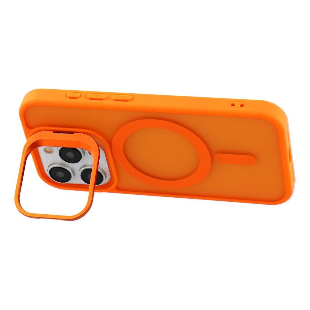 For iPhone 13 Pro Case Compatible with MagSafe Lens Kickstand TPU + PC Matte Phone Cover