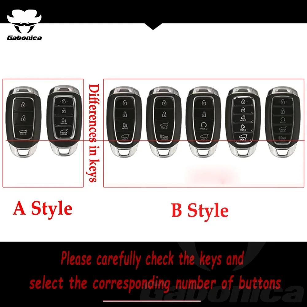 Pc Car Key Fob Case Cover For Hyundai N Performance Creta I20 I30 Ix35 Ix25 Grandeur Accent Solaris Sonata Palisade Kona Elantra