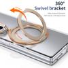 360 Swivel Bracket Magnetic Clear Case for Samsung Galaxy Z Fold 7 6 5 4 Shockproof for Magsafe Kickstand Screen Protector Cover