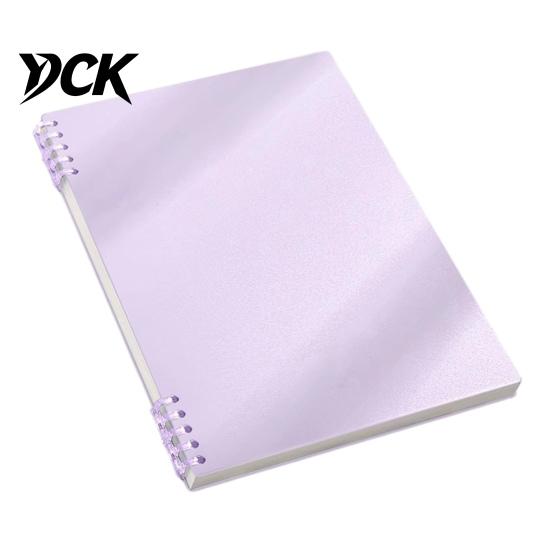 Spiral Bound Planner for School A5 Notebook, Lined /Horizontal Grid/Blank Inner Page, Professional Sketching Notebook Morandi Solid Color