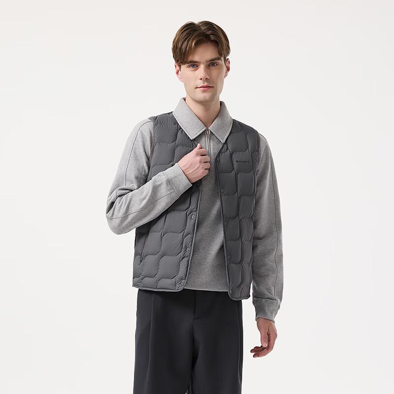 Tanboer Men's Collarless Down Vest TA5330105A