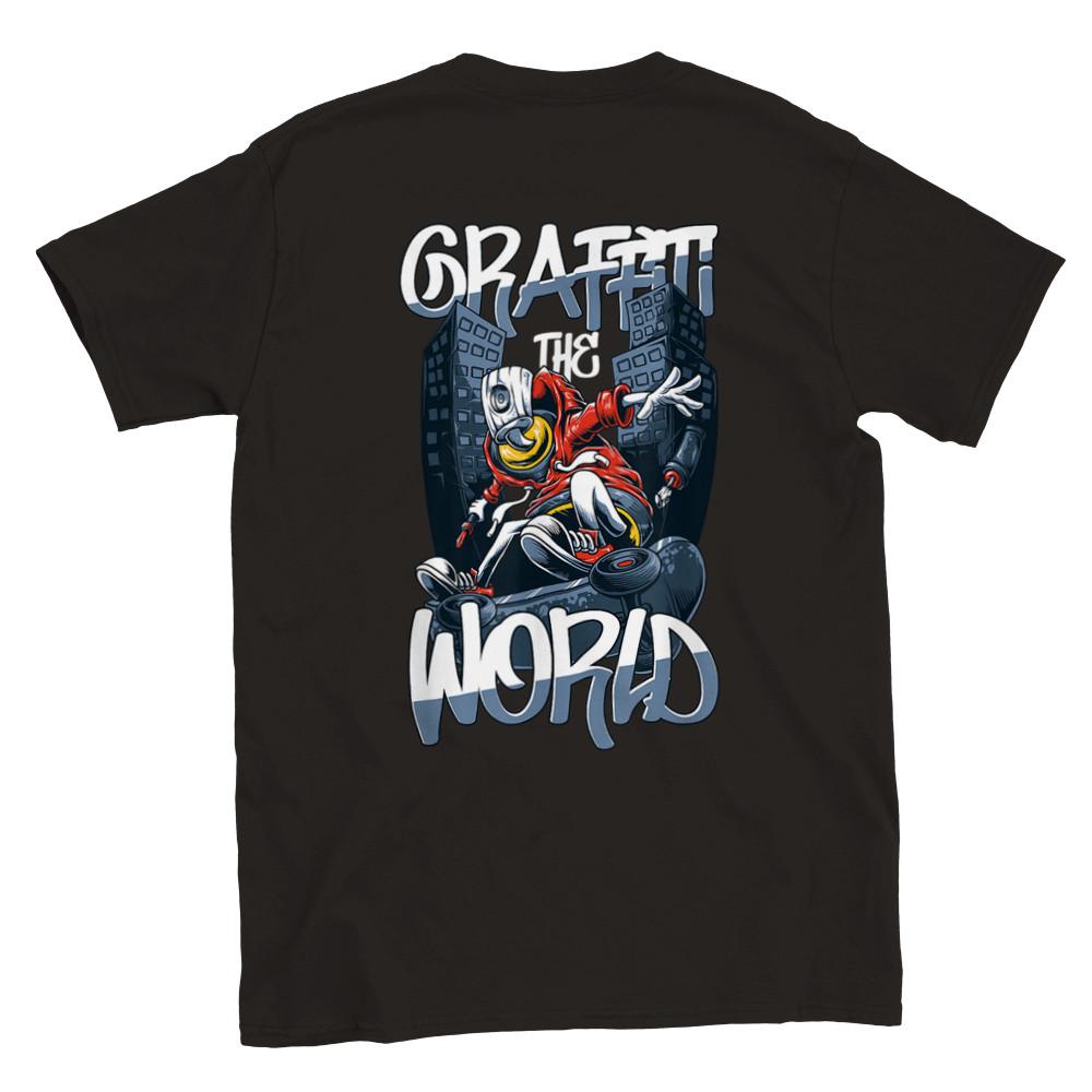 Graffiti the World - Classic Unisex Crewneck T-shirt S разноцветный