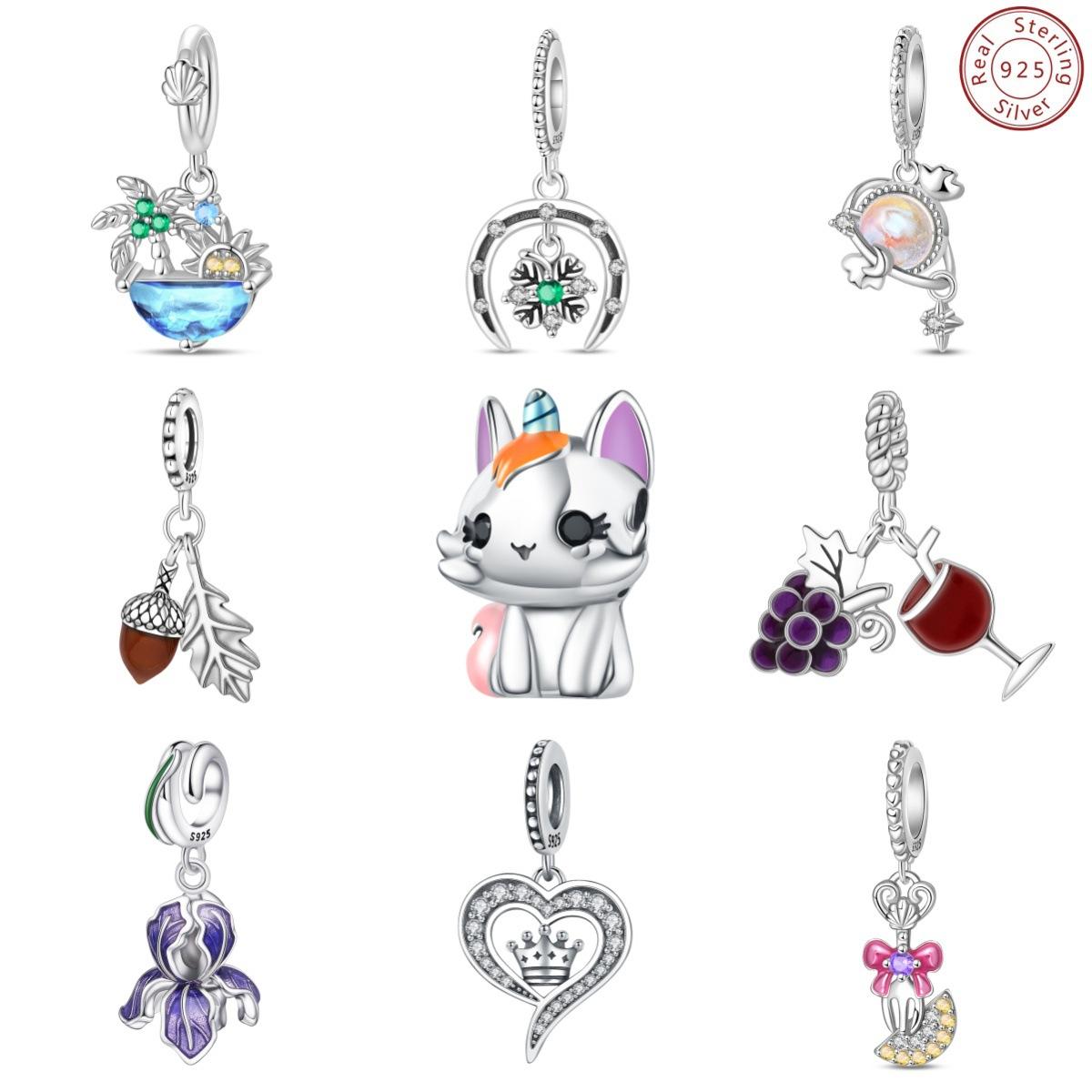 

Iris Unicorn Pendant Beads DIY Bracelet Accessories