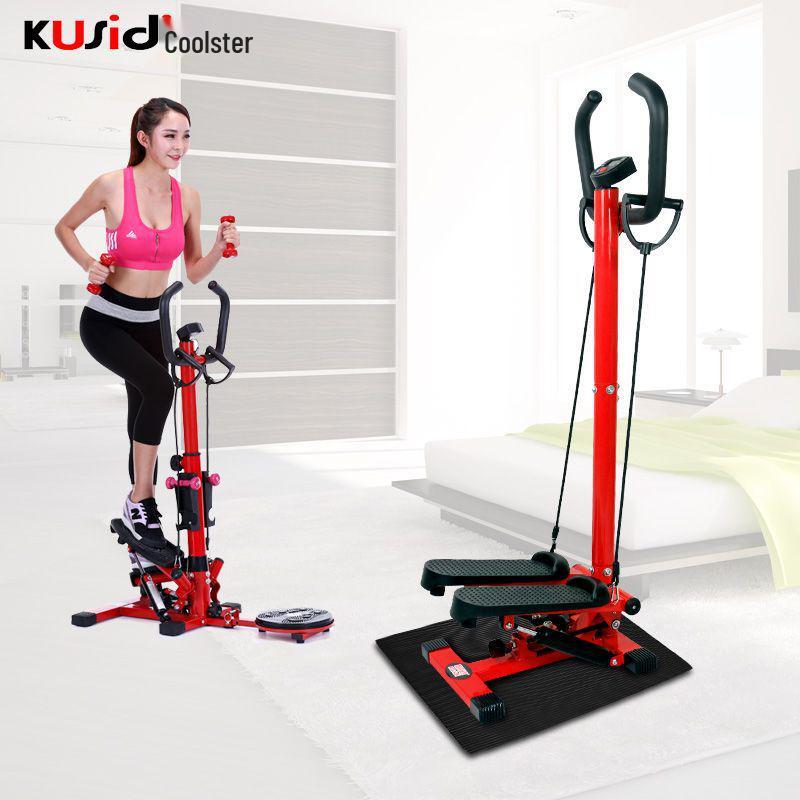 Multifunctional Silent Stepper with Twist Waist and Pull Rope