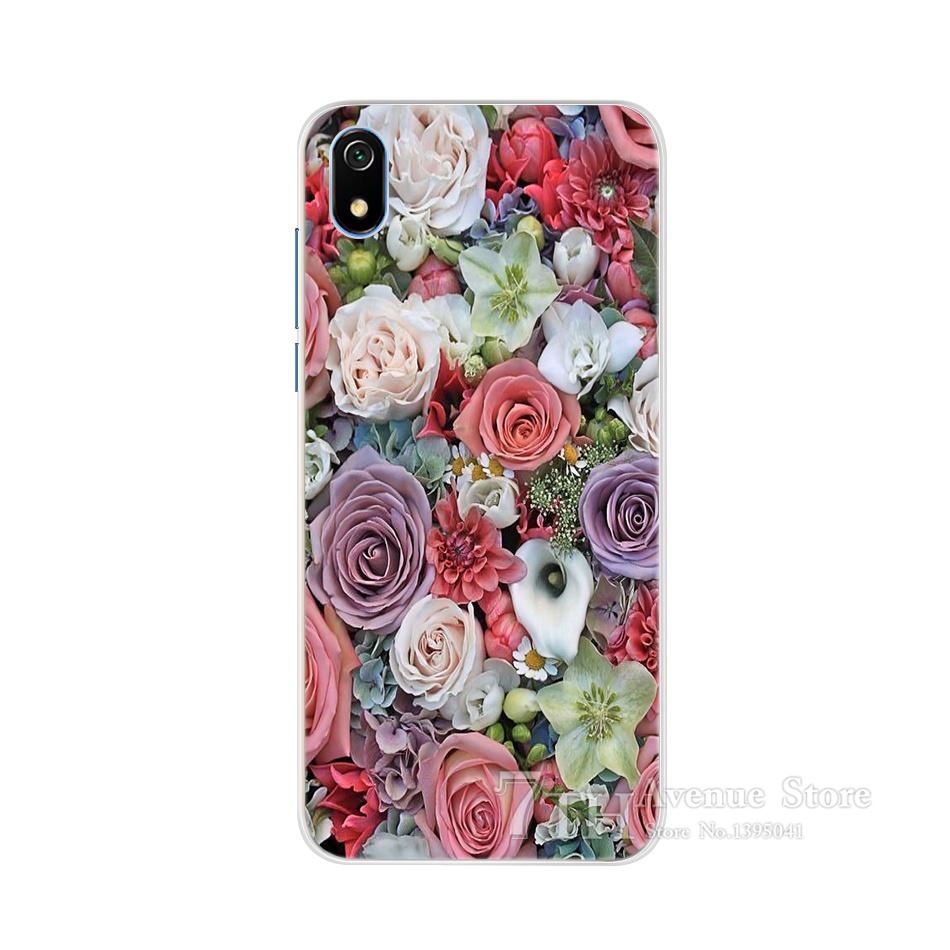 Soft TPU Case For Huawei Y5 2019 Cartoon Silicone Back Cover Phone Case For Huawei Y5 2019 Y 5 Y52019 AMN-LX9 Cover Capa Rose