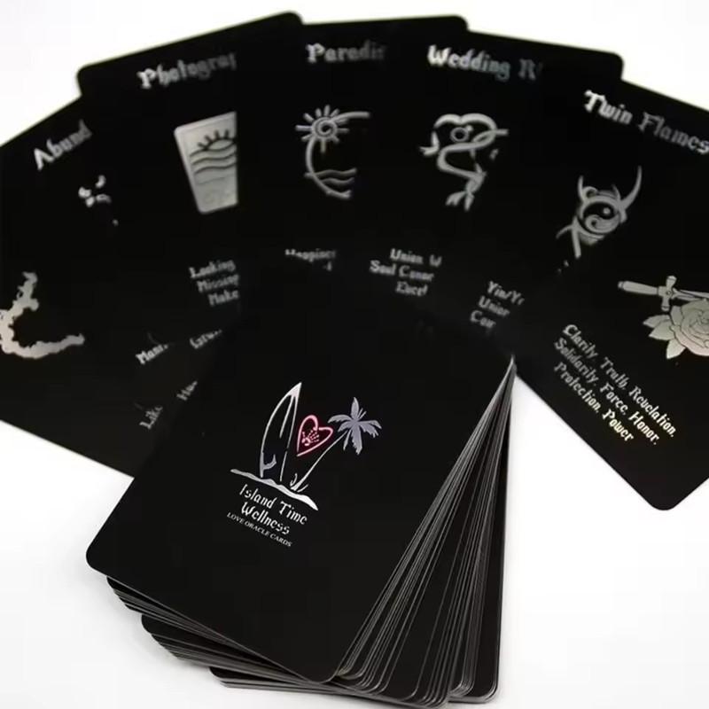 Inselzeit, Wellness, Liebe, Oracle-Karten, Tarot-Deck, Klärung und Ergänzungslesungen, ein 54-Karten-Deck