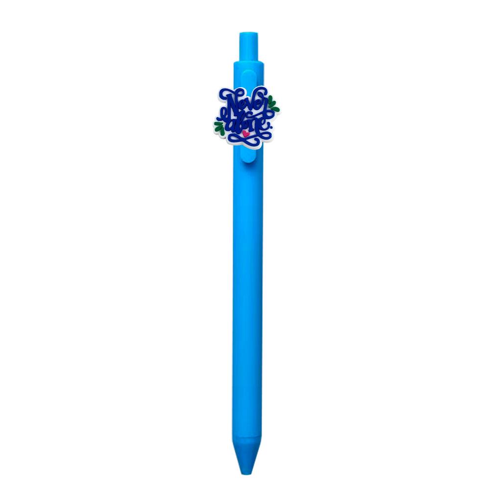 Cartoon Soft Rubber Patch Ballpoint Pen for Students and Office