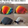 Helmet Visor Shield for ARAI TOUR-X5 TX5 VAS-A MAX-V TOUR-CROSS V TOUR-CROSS 5 XD-5 Lens Glass Viewfinder Windshield AccessoriesSpeed Sensors 6