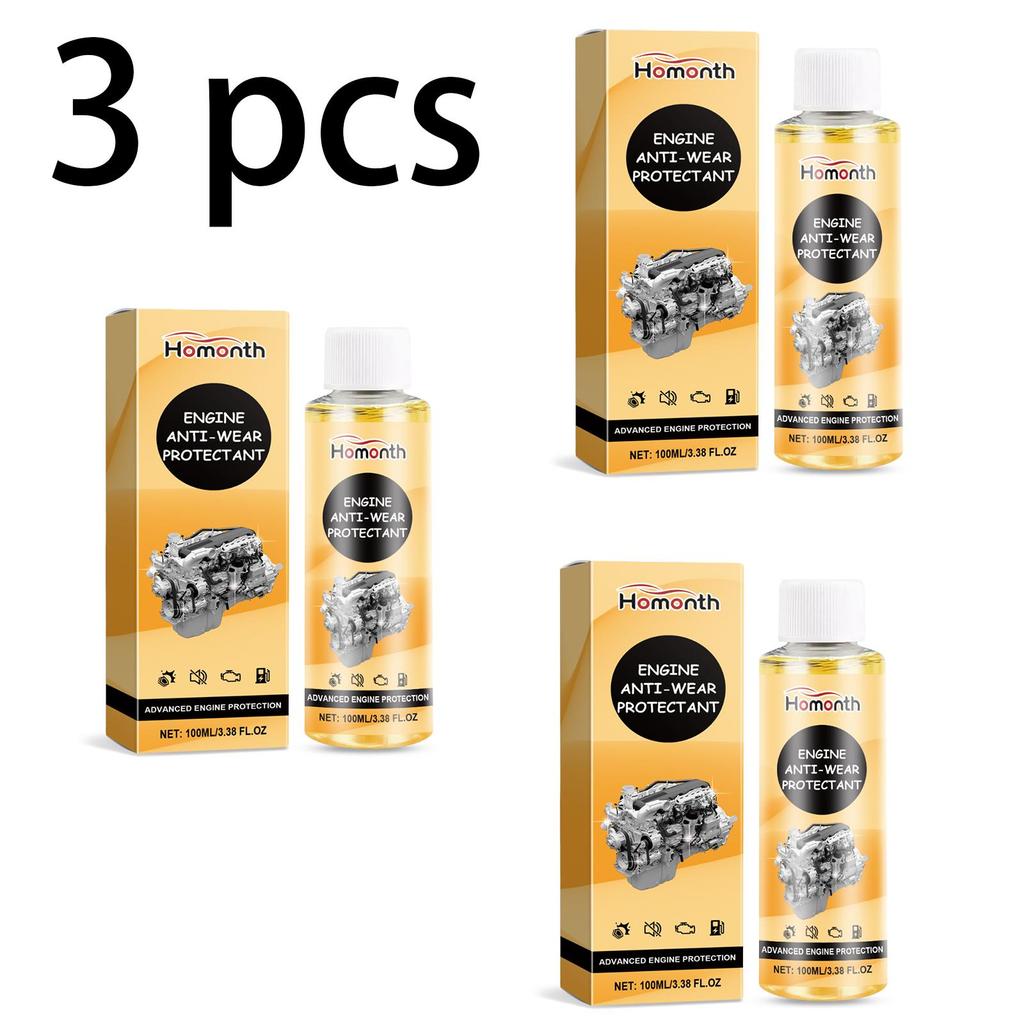Homonth Engine Wear Protection Agent Car Noise Reduction, Anti-Shake, Anti-Rust, Cleaning and Maintenance Agent 100ml