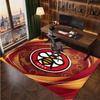 Brentford Football Print Crystal Velvet Rug, Comfortable Water Absorbent Non Slip Indoor Floor Carpet