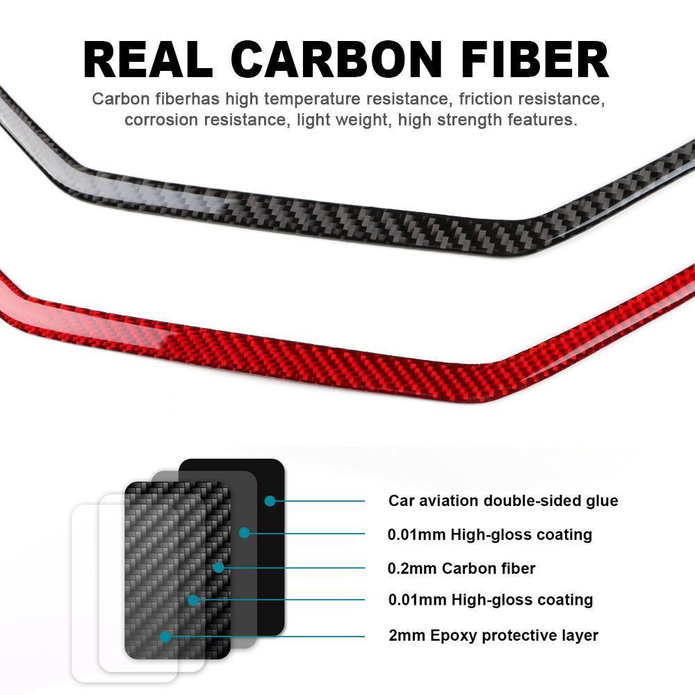 For Subaru WRX/ WRX STI 2025 2025 2025 Real Soft Carbon Fiber LHD RHD Accessories Central Control Navigation Frame Interior Trim