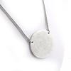 NOA [G8323] - Designer Necklace 'Sissi' Black White