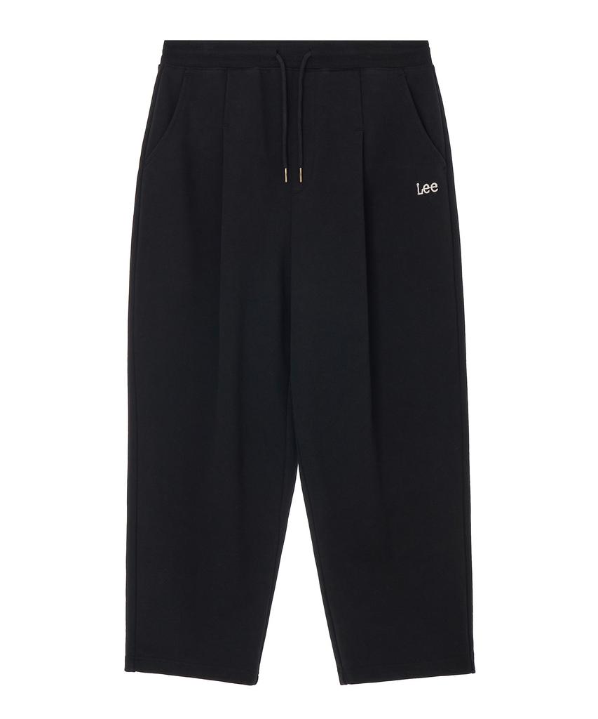 LEE Twitch Logo One-Pleat Sweatpants Black