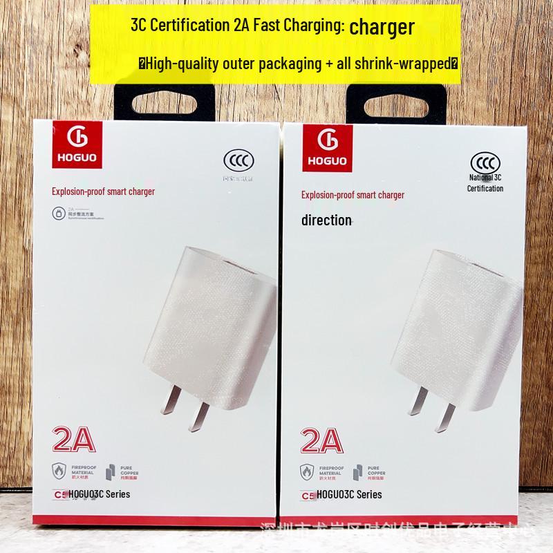 

Red Fruit C5 3C Certified 2A Fast Smart Type-C Charger for Android Charger Head (3C Certified) белый