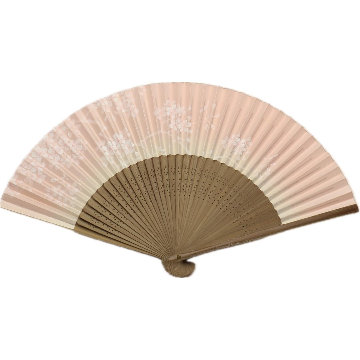 

Киотский веер Сакура Киотский веер для женщин Сделано в Японии Мастерство Японские аксессуары для личного пользования Подарок (розовый)