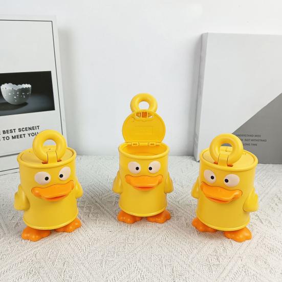 Squirting Duck Water Pistol Toy 120ml Capacity Water Sprayer for Beach Pool 6-8m Fun Range Interactive Ball Pool Sprinkler Toy for Kids