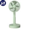 Cooling Fan Slient Cool Stretchable Desk Handheld Vertical Dual Use Fodable Mini Fan for Dormitory