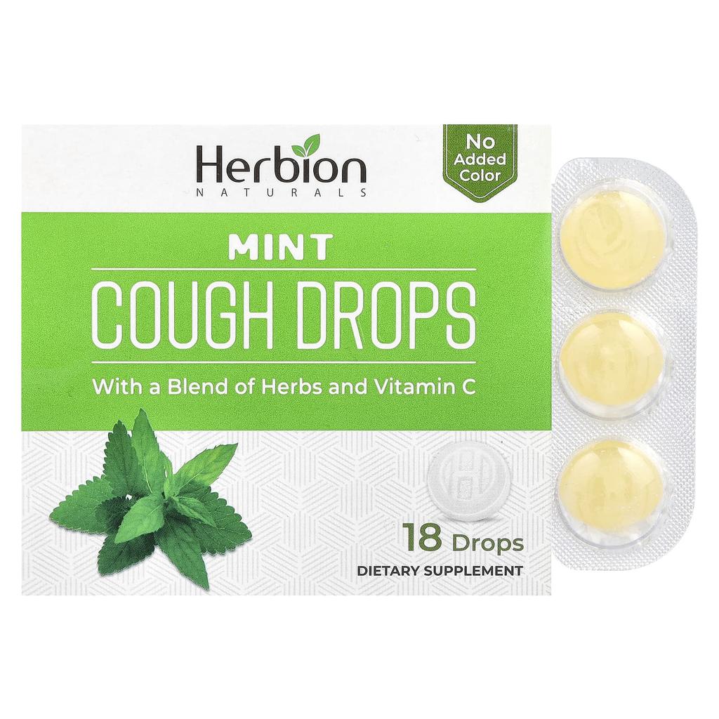 Cough Relief, Mint, 18 Count