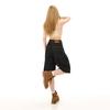 Fashion Summer Vintage Cargo Wide Leg Denim Cropped Capri Pants Loose Straight Trendy Slimming Functional Design