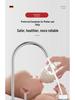 1/2 Inch Gooseneck Kitchen Faucet with Water Purifier - 304 Stainless Steel, Single Cold